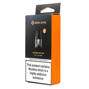 GeekVape One Pods – 2ml top-fill, leak-resistant, 3-pack with magnetic fit, delivers smooth vapor & rich flavor.